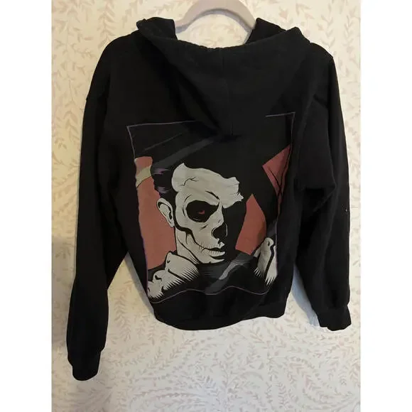 SOLD DO NOT BUY Blink-182 California Black Zip-Up Tour Hoodie Small - Picture 4 of 5